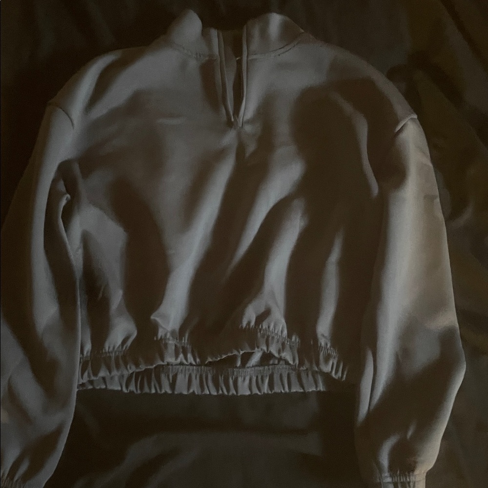 Athleisure Dark Grey Crop Top